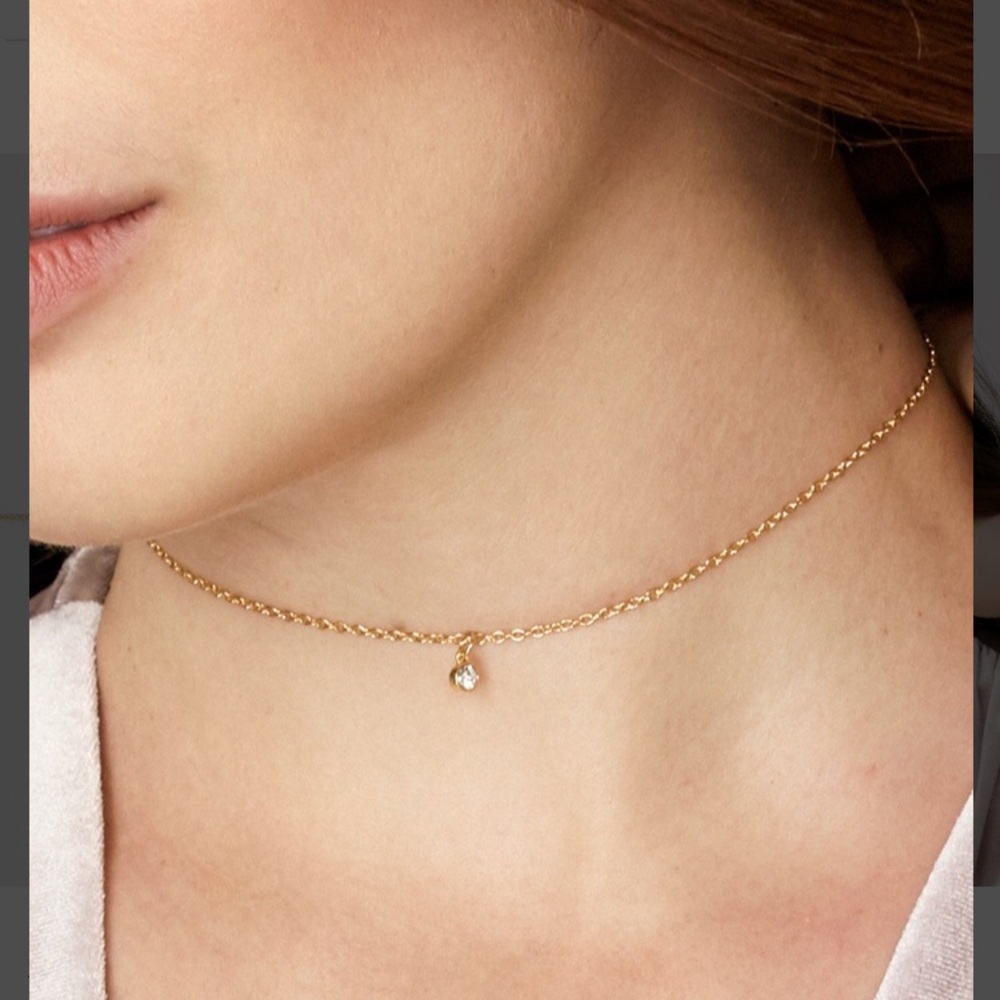 Baublebar micro choker necklace